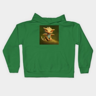 Baby Golden Dragon Kids Hoodie